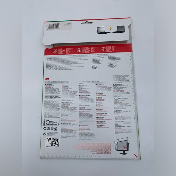 3M 14.0” Anti Glare Filter For Laptop Screen - Picture 4 of 4